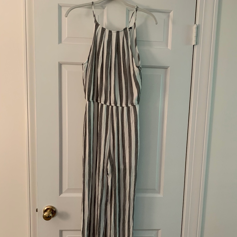 WORN ONCE Dry Goods Striped Jumpsuit